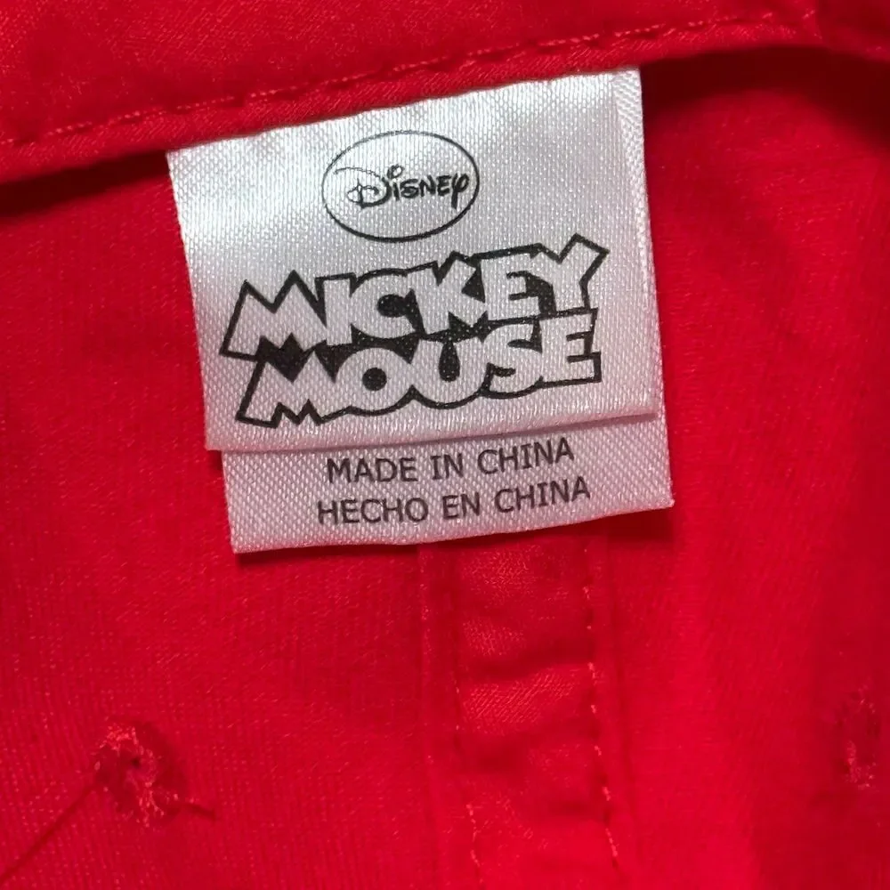 Disney Mickey Mouse hat with ears adjustable cap‎